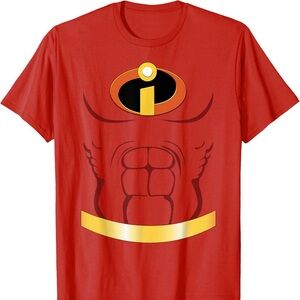 Red Superhero Logo T-Shirt